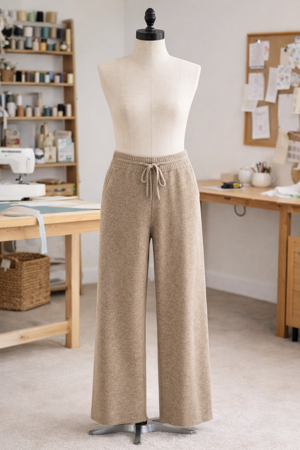 Classic Merino Wool Pants with Pockets | 6 Colors | Women’s knitwear