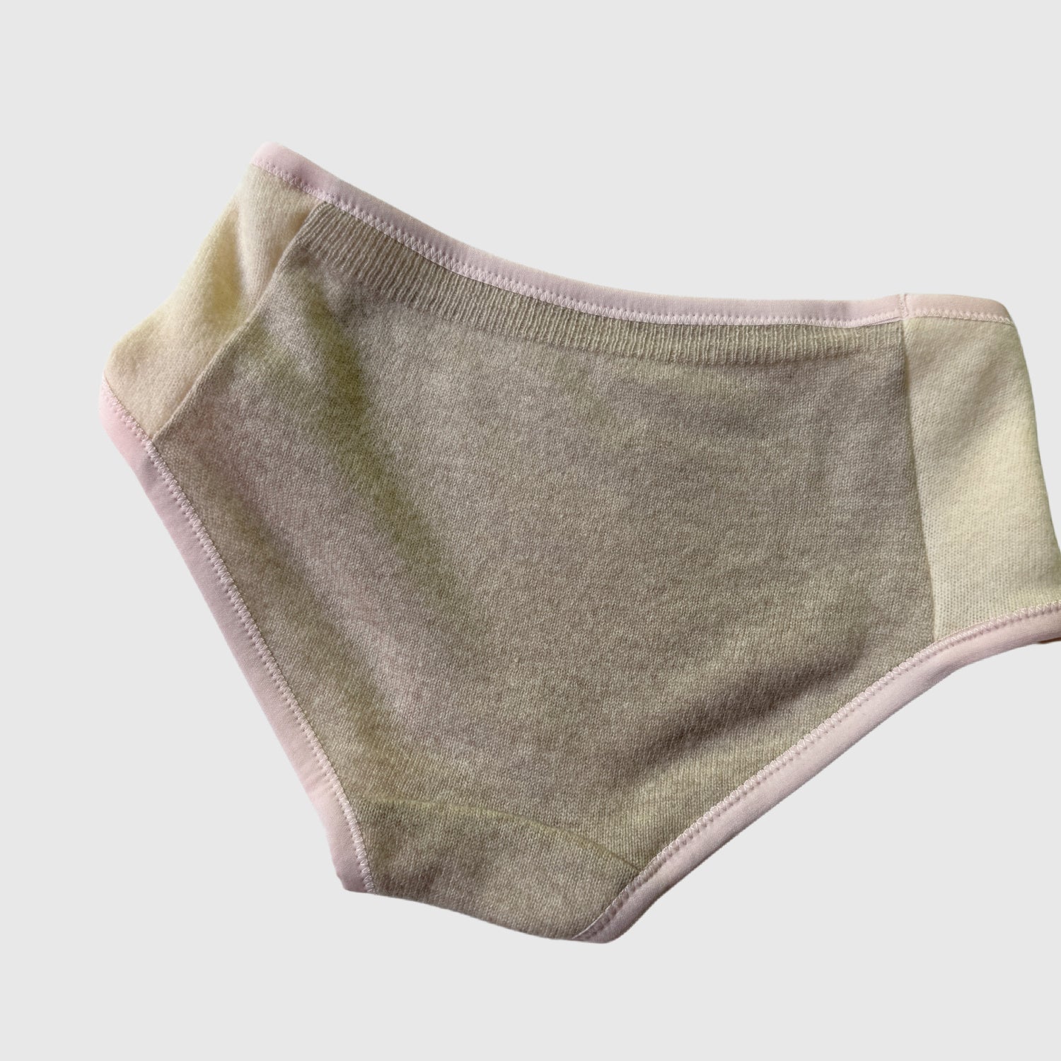 taupe cashmere natural cashmere underwear for women, made in Canada cashmere wool  lingerie