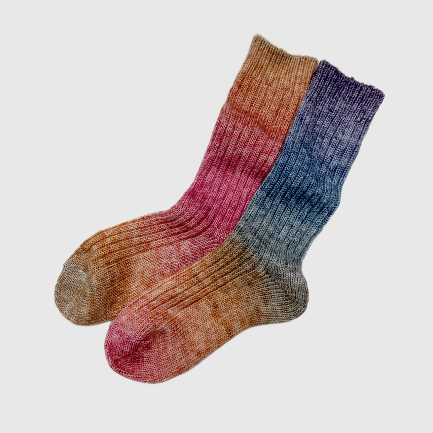 Wool blend warm socks | Colorful Wool Socks