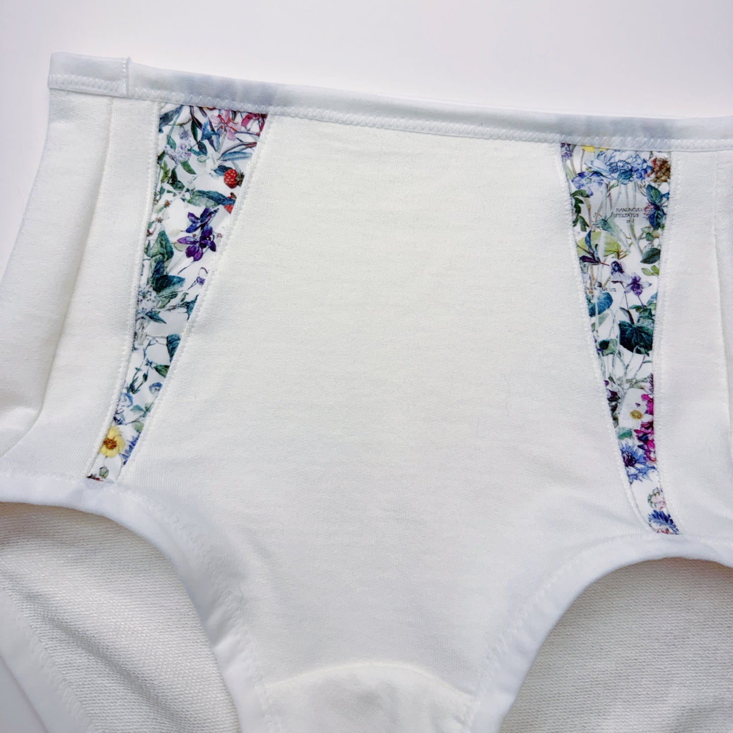 Cotton fleece French brief | Custom-made Organic underwear Handmade in Canada