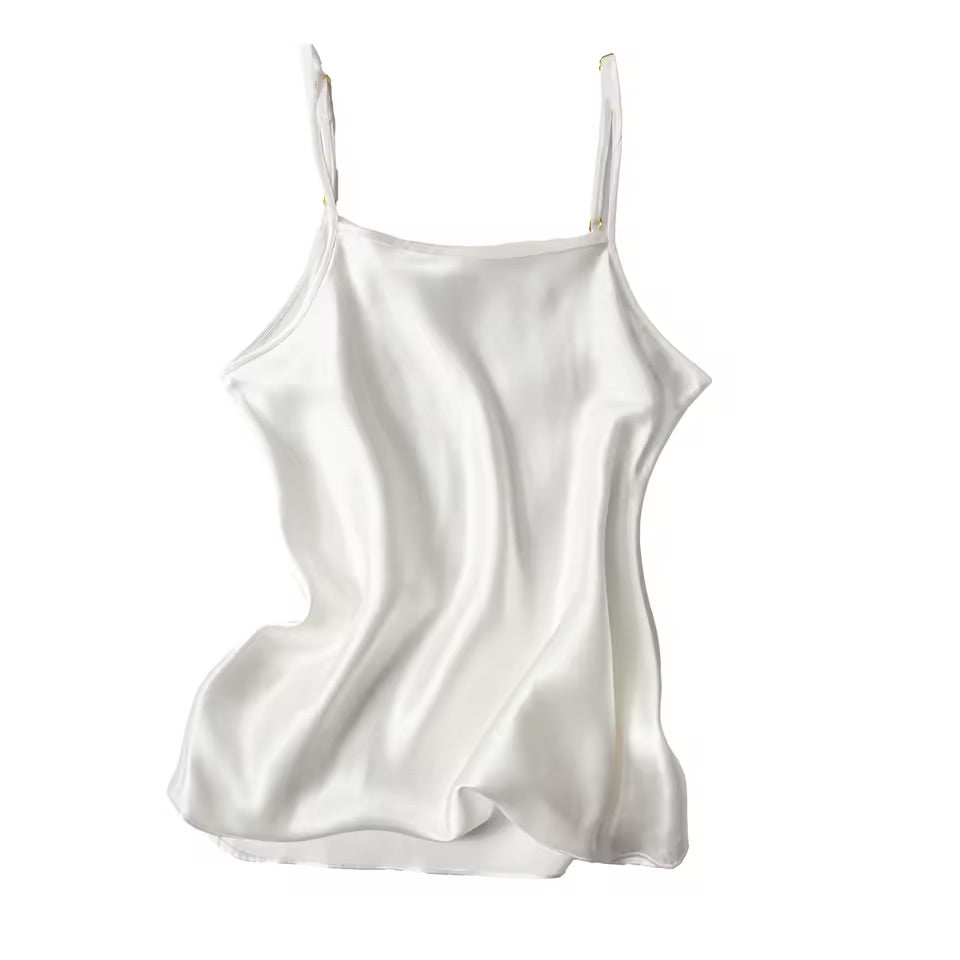 Natural Silk Camisole | 12 Colors | Women’s silk loungewear