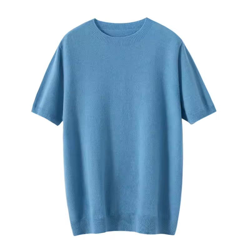 Merino wool short sleeve top | 12 Colors | Women’s merino knitwear
