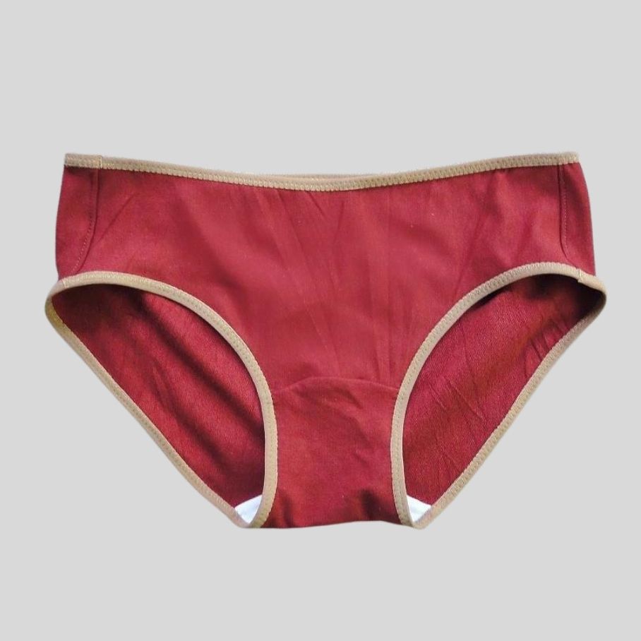 100% Cotton (Hosiery) Red Renox Ladies Printed Panty, Size: 75 Cm