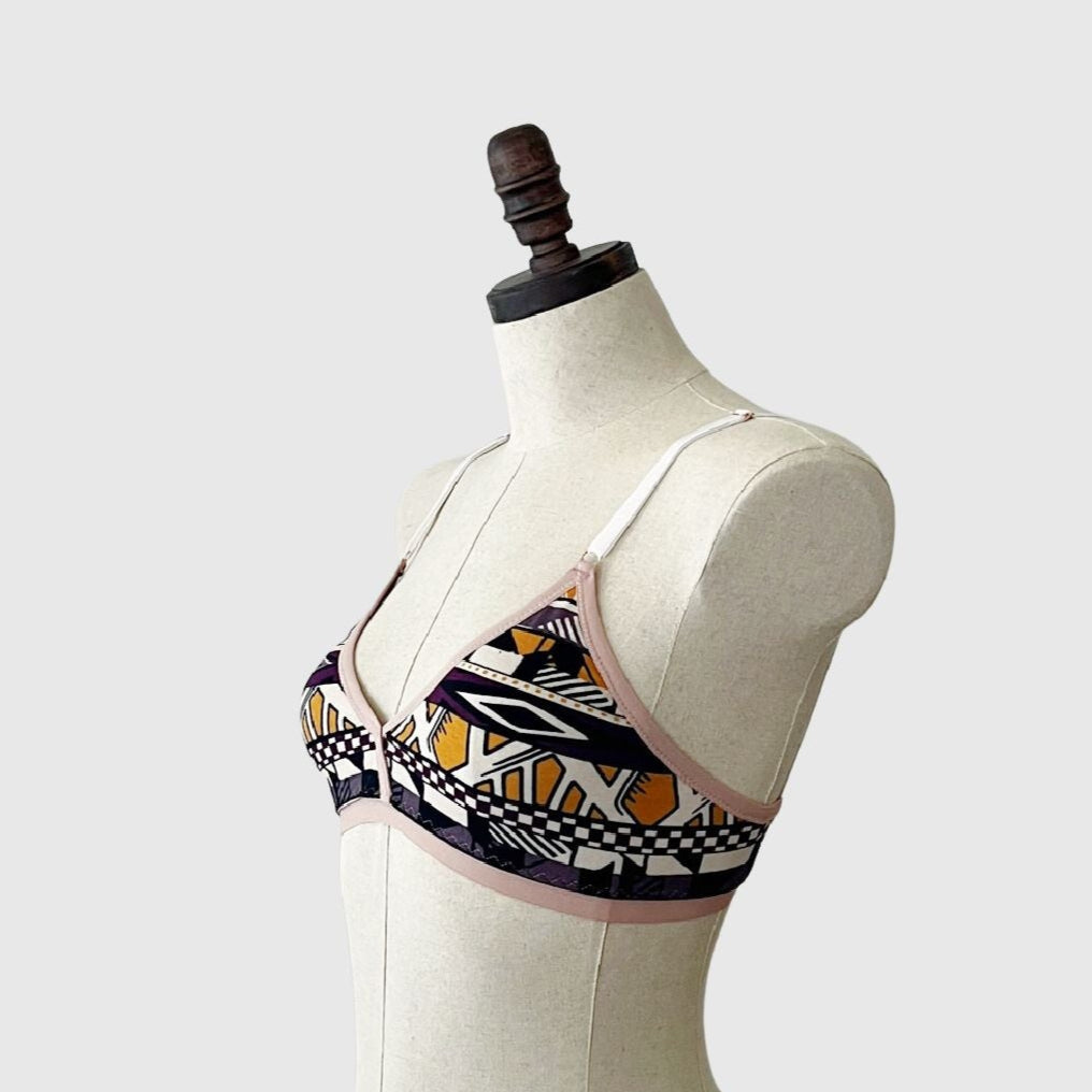 Triangle bra panties set made in Canada | Shop Canadian made lingerie