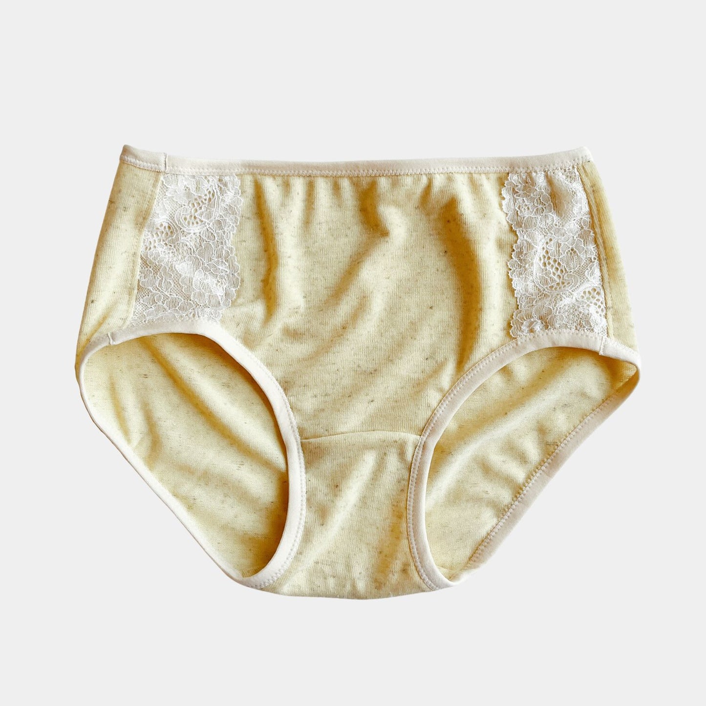 cream Linen panty brief women's | Shop 100% linen underwear | Made in Canada