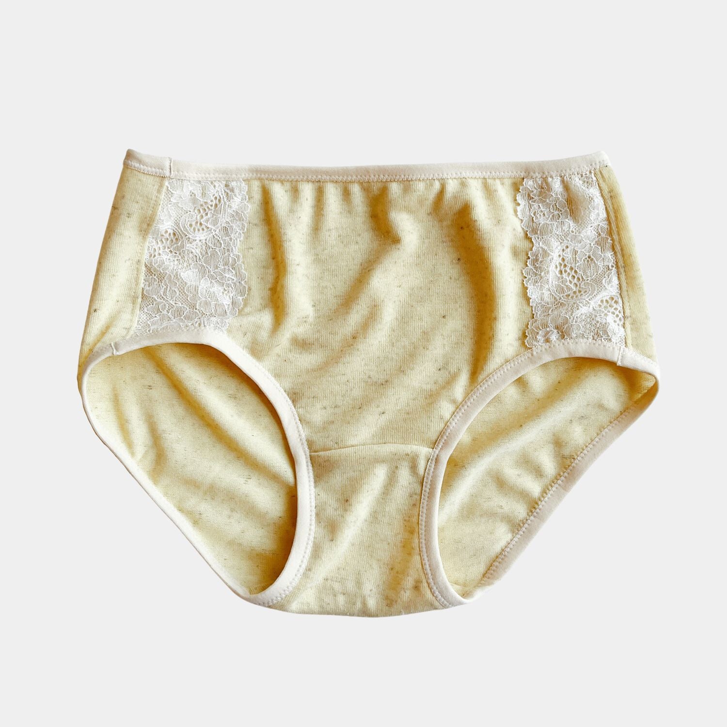 cream Linen panty brief women's | Shop 100% linen underwear | Made in Canada