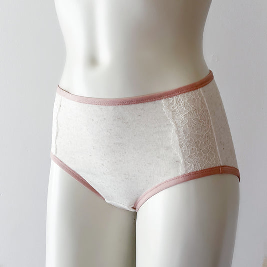 Linen panty brief women's | Shop 100% linen underwear | Made in Canada