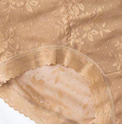High waist floral lace women's brief | Lace underwear