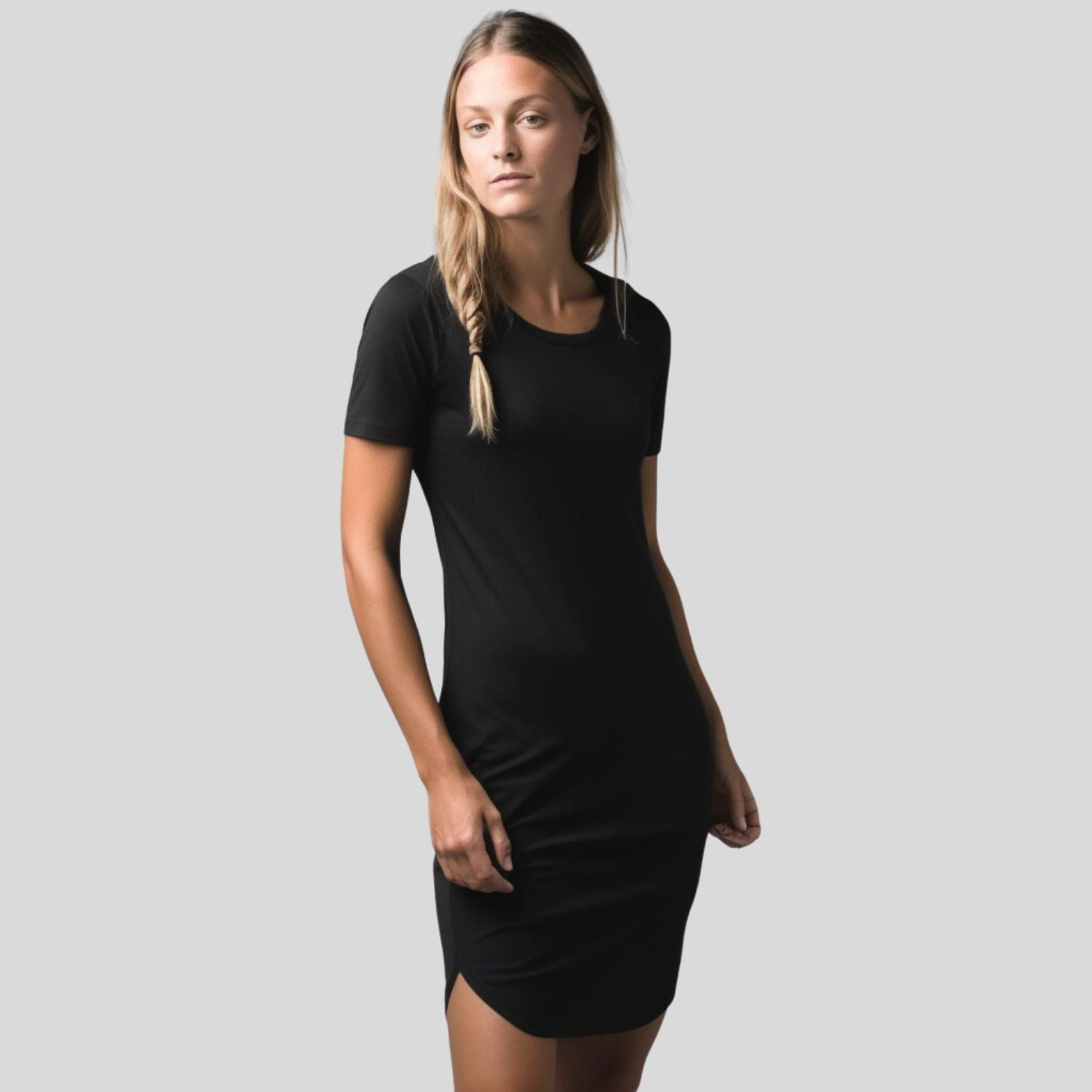 Fitted women's dress organic cotton | Shop organic dresses for