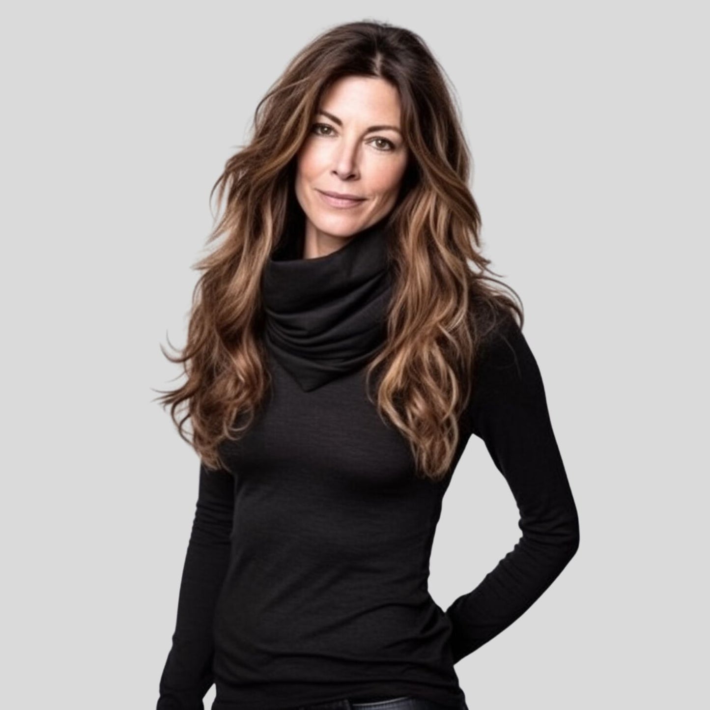 black wool sweater | Organic cotton or wool sweater tops for women | Buy wool sweaters made in Canada | Made in Canada organic cotton + wool clothing for women