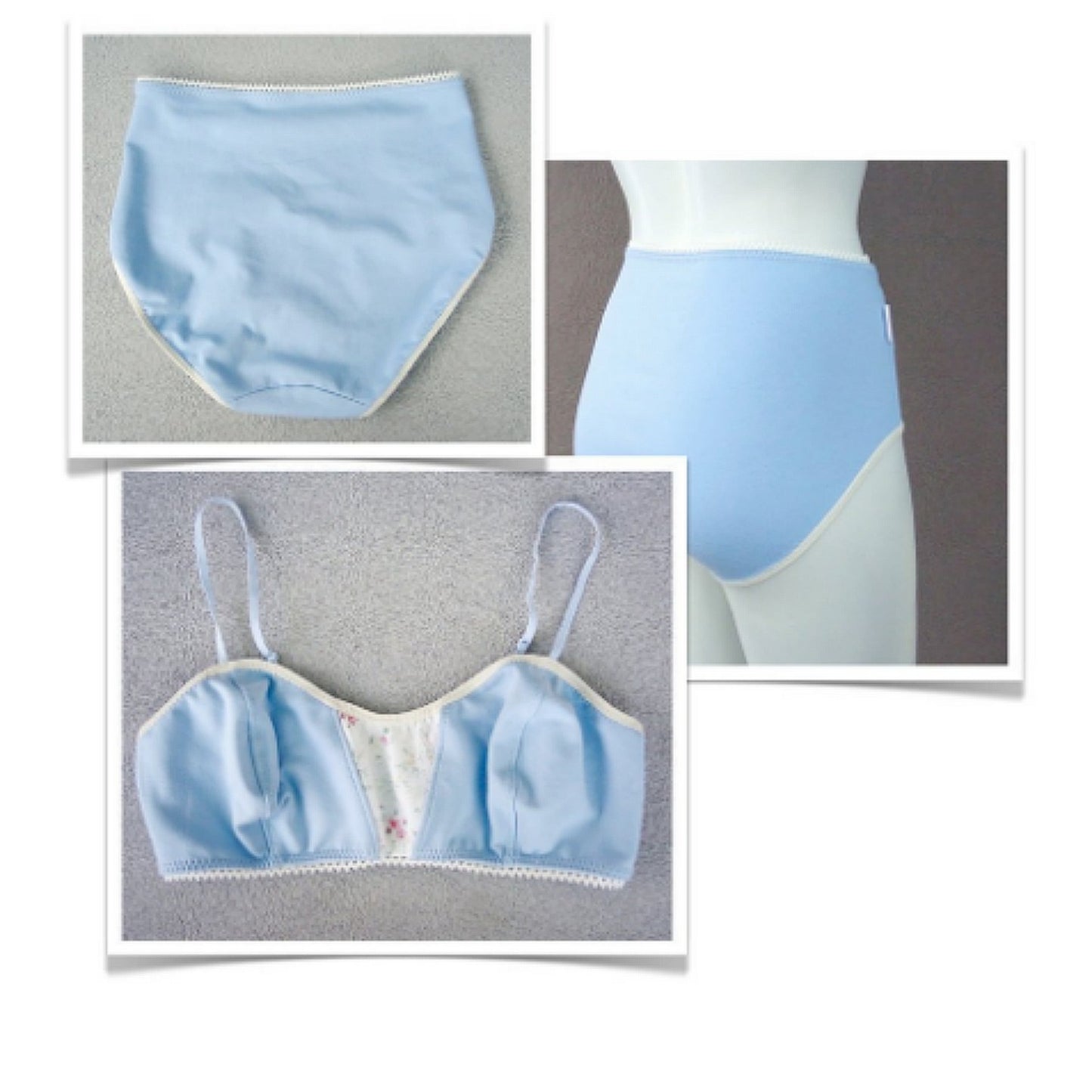 Buy best High waisted underwear | Made in Canada panties | organic cotton floral panty | bamboo lingerie | Econica