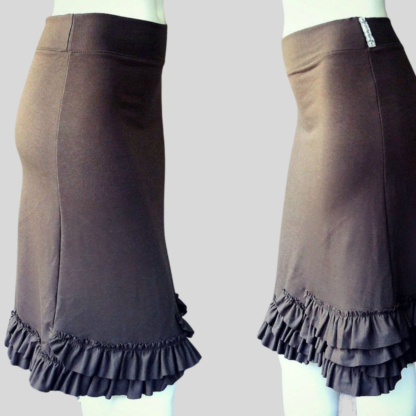 short summer skirt with ruffles | Buy made in Canada skirts
