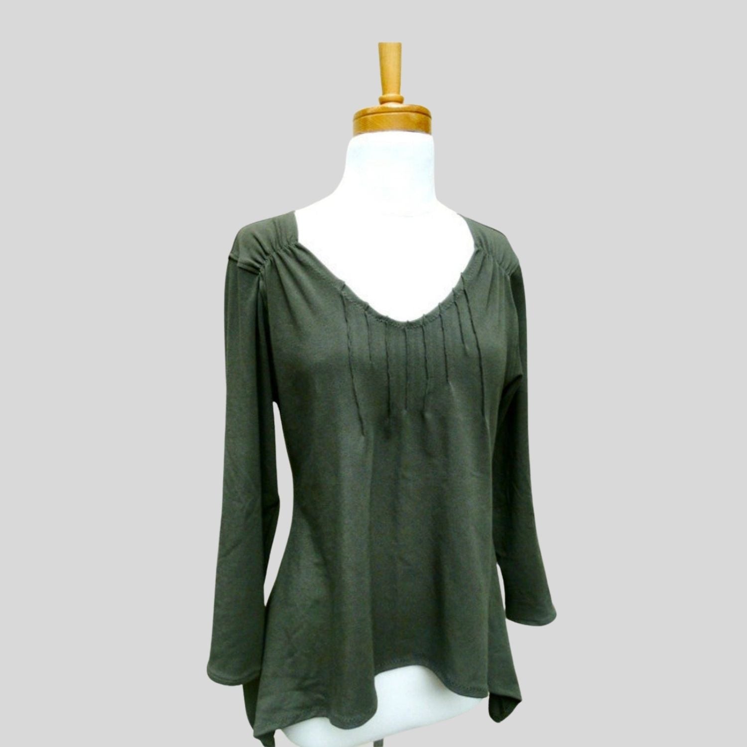 Flare tunic for women  Buy organic cotton + wool women's tops
