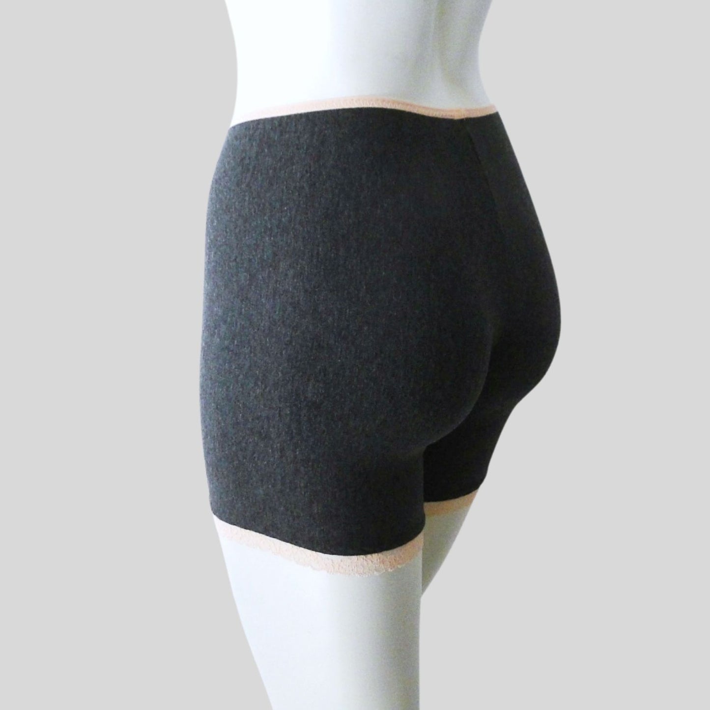 grey long women's sleep shorts Canada