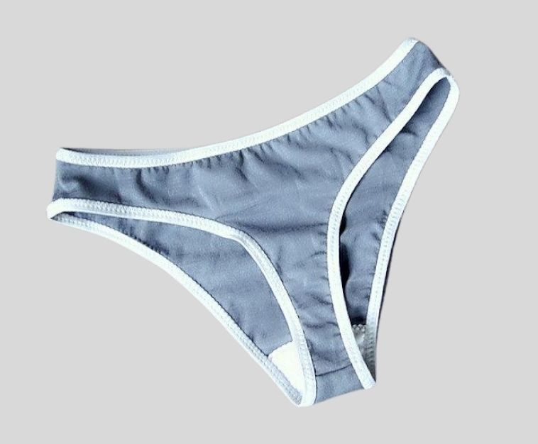 Merino wool thong grey