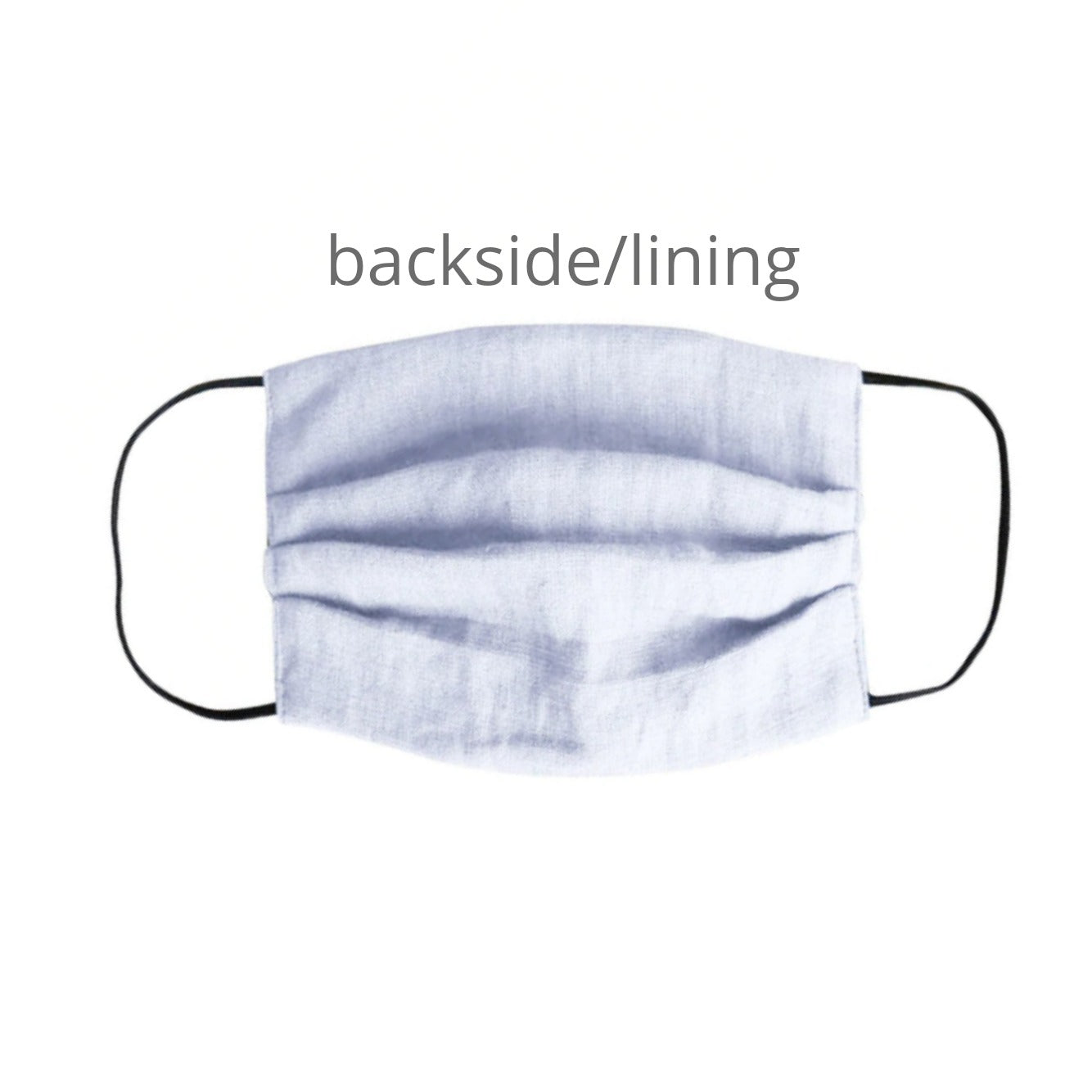 pure linen Grey pleated linen face masks | | Shop cotton face masks from Canada | organic cotton facemasks shop