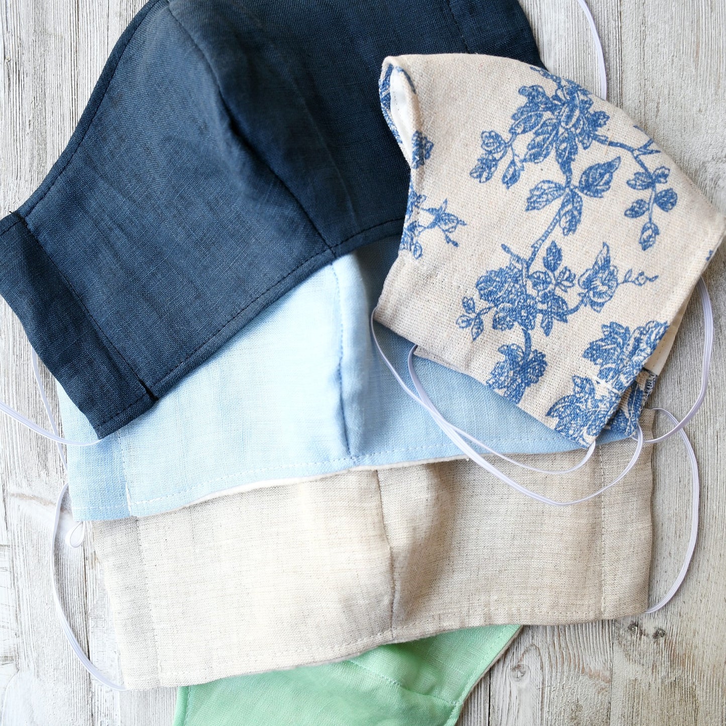 linen face masks shop