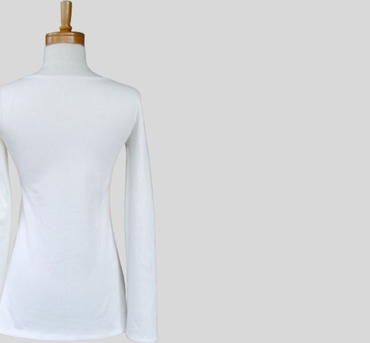 Merino wool organic cotton sweatshirt women Canada | Shop merino wool tops for women | Econica