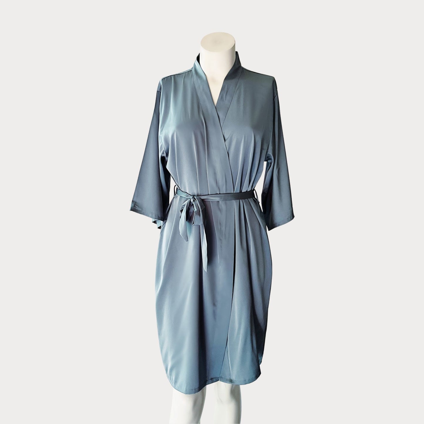 Kimono robe women's, Bridal Party Robes, Satin Robes, Bridesmaid Robes, Bride Robe, Wedding Day Robe, 