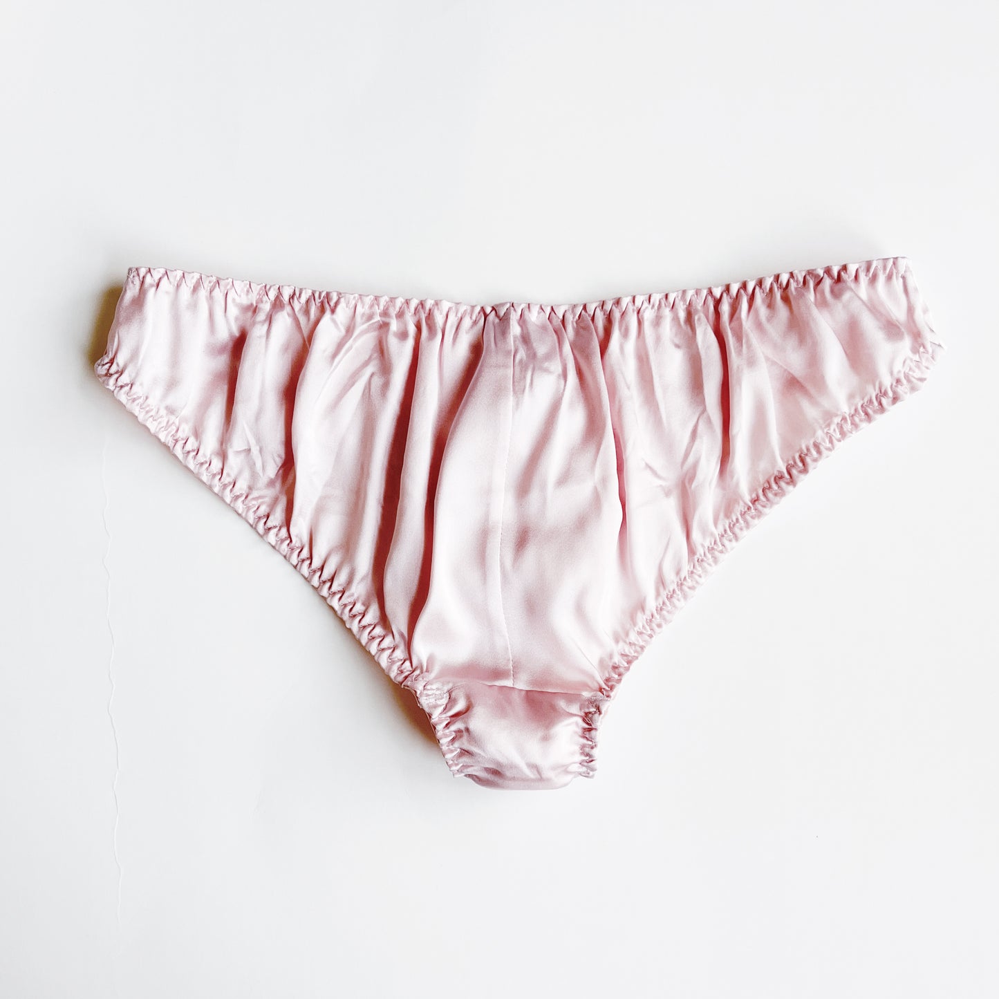 Made in Canada Set of 3 100% Mulberry silk women's panties | satin silk panty briefs | silk bikini panties | black, pink, beige, white silk knickers