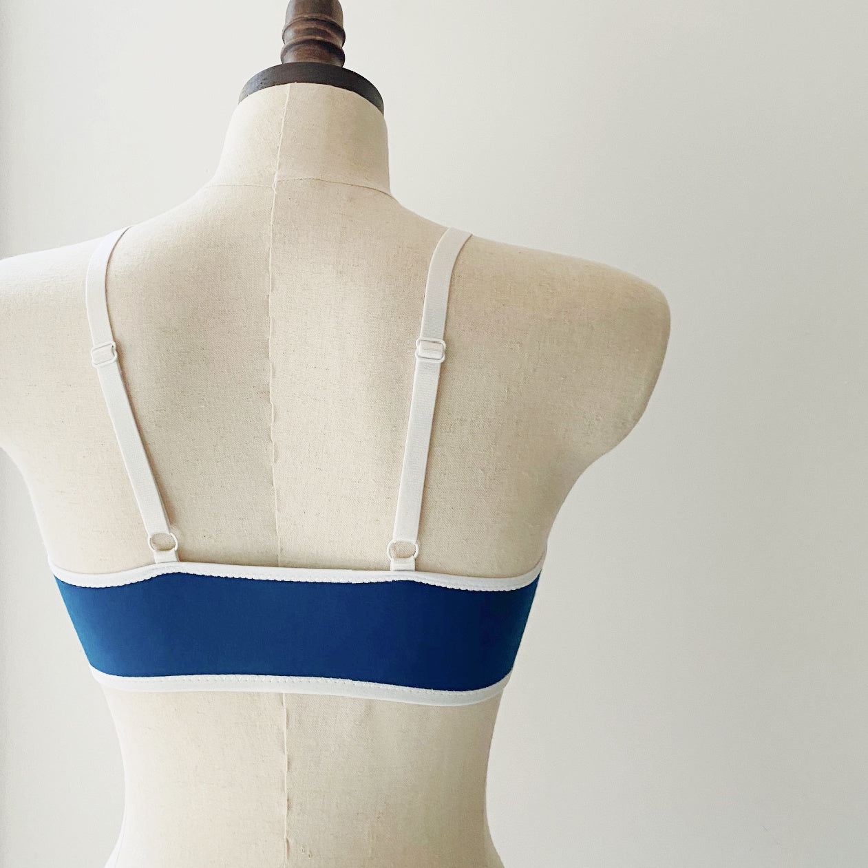 100% organic cotton sheer lace bralette | made in Canada