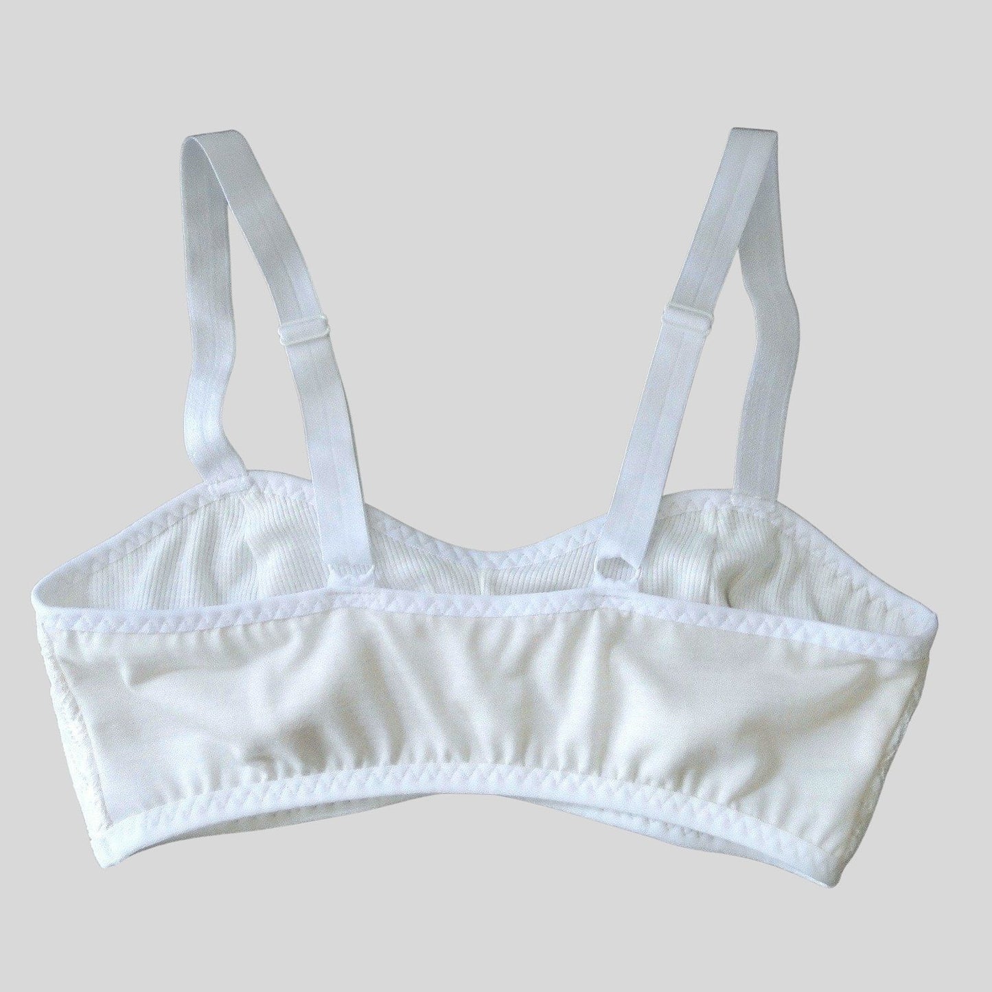 White Merino wool bralettes | Shop wool lingerie for women | Made in Canada women's wool underwear