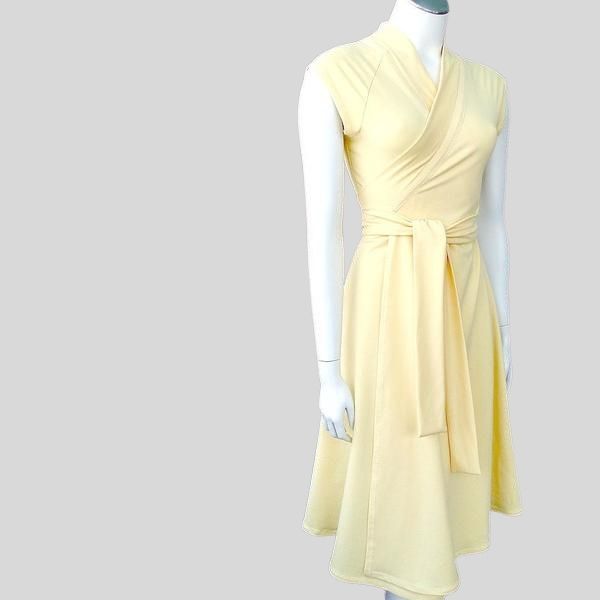 Maxi wrap dress | bamboo wrap dress | Long black wrap dress | Buy wrap dresses made in Canada