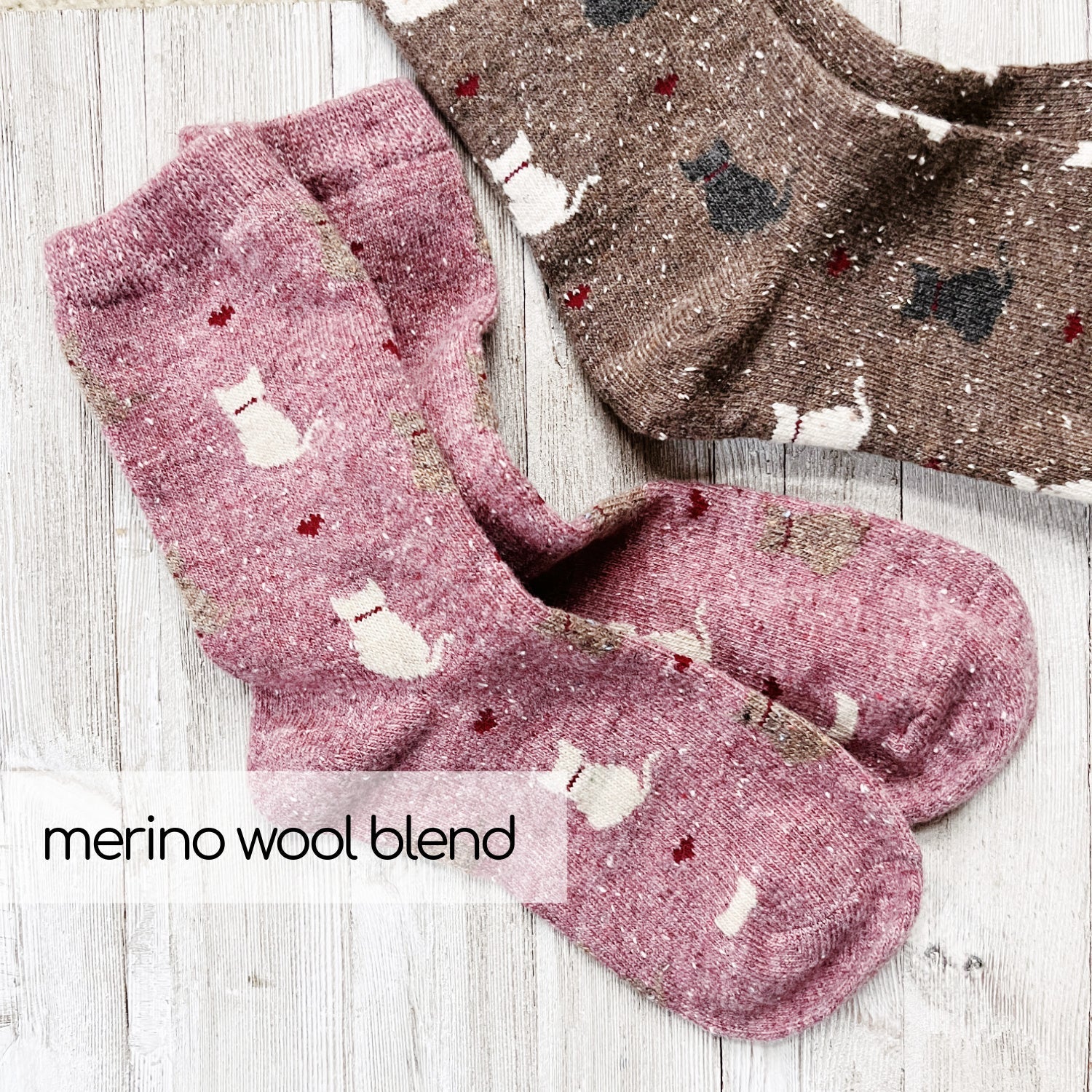 high quality natural wool socks