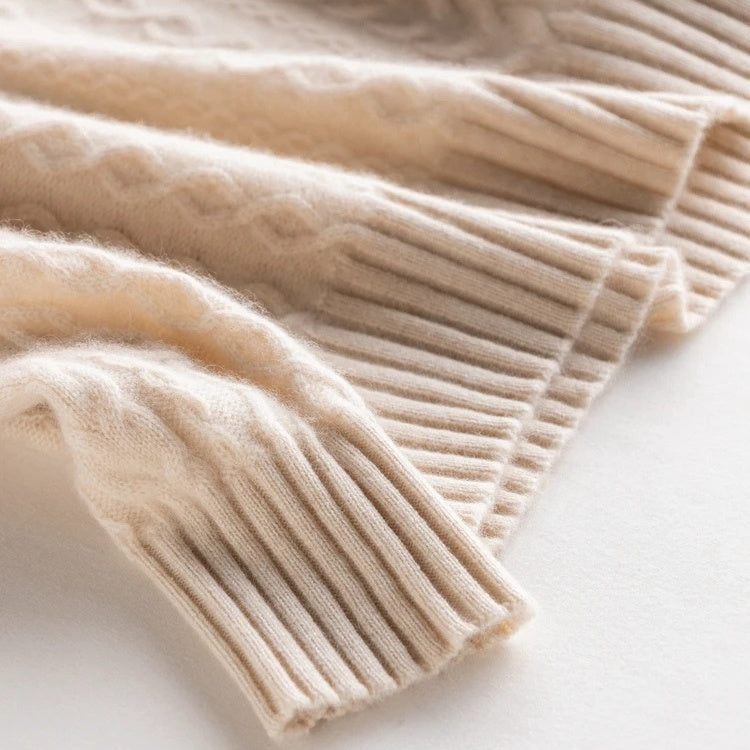 Nordic Cashmere Fair Isle Sweater - 100% Cashmere