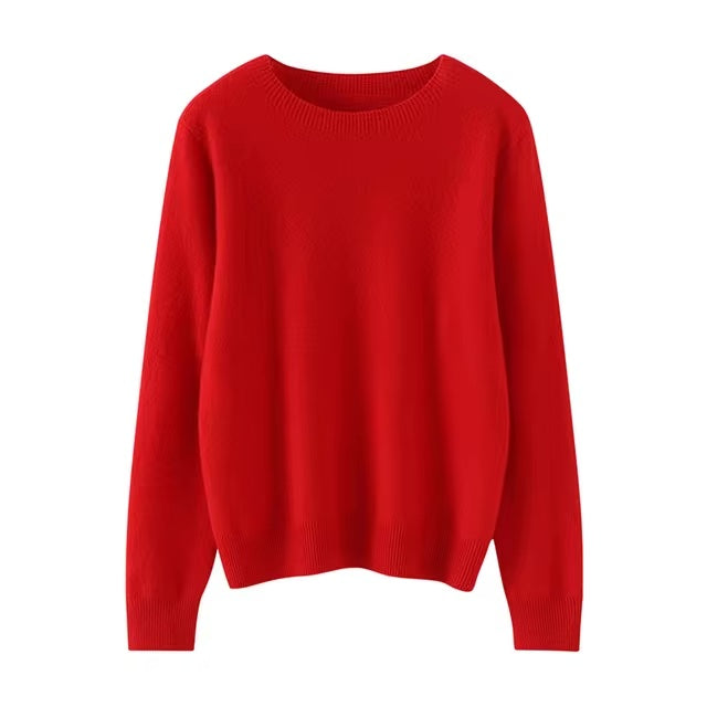 Cashmere knit sweater top | 10 Colors | Women’s knitwear