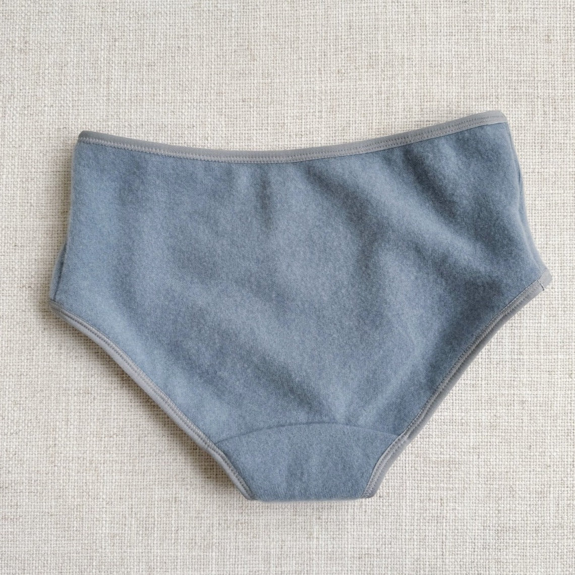 100% pure cashmere hipster brief for woman, made in canada  cashmere and wool underwear and bralettes by Econica 
