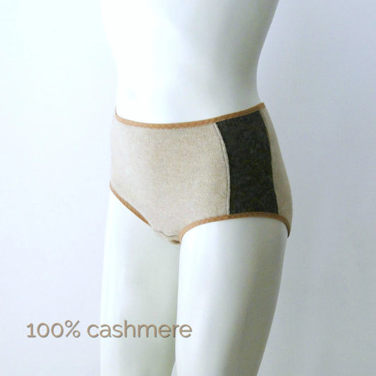 Natural Cashmere brief underwear | Ready to ship