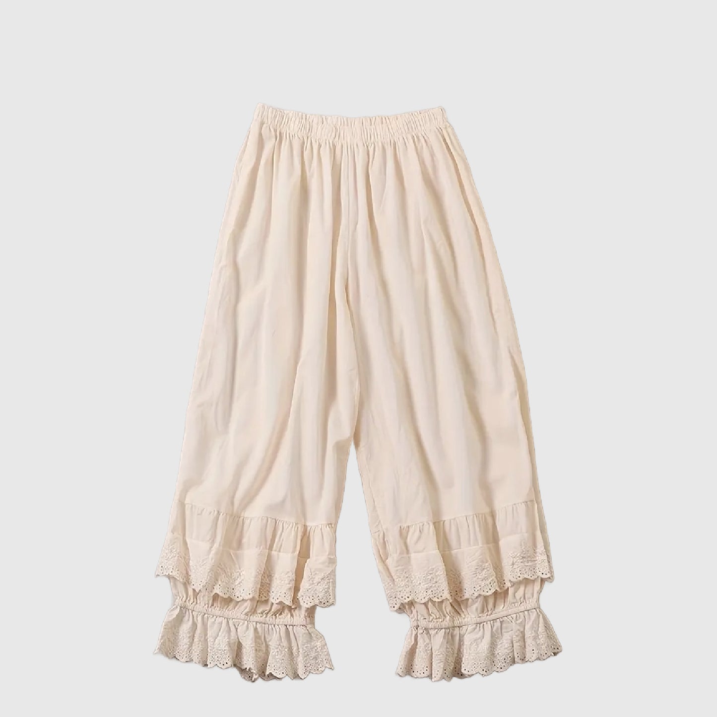 Ruffled Bloomers | Pure cotton Victorian style under pants