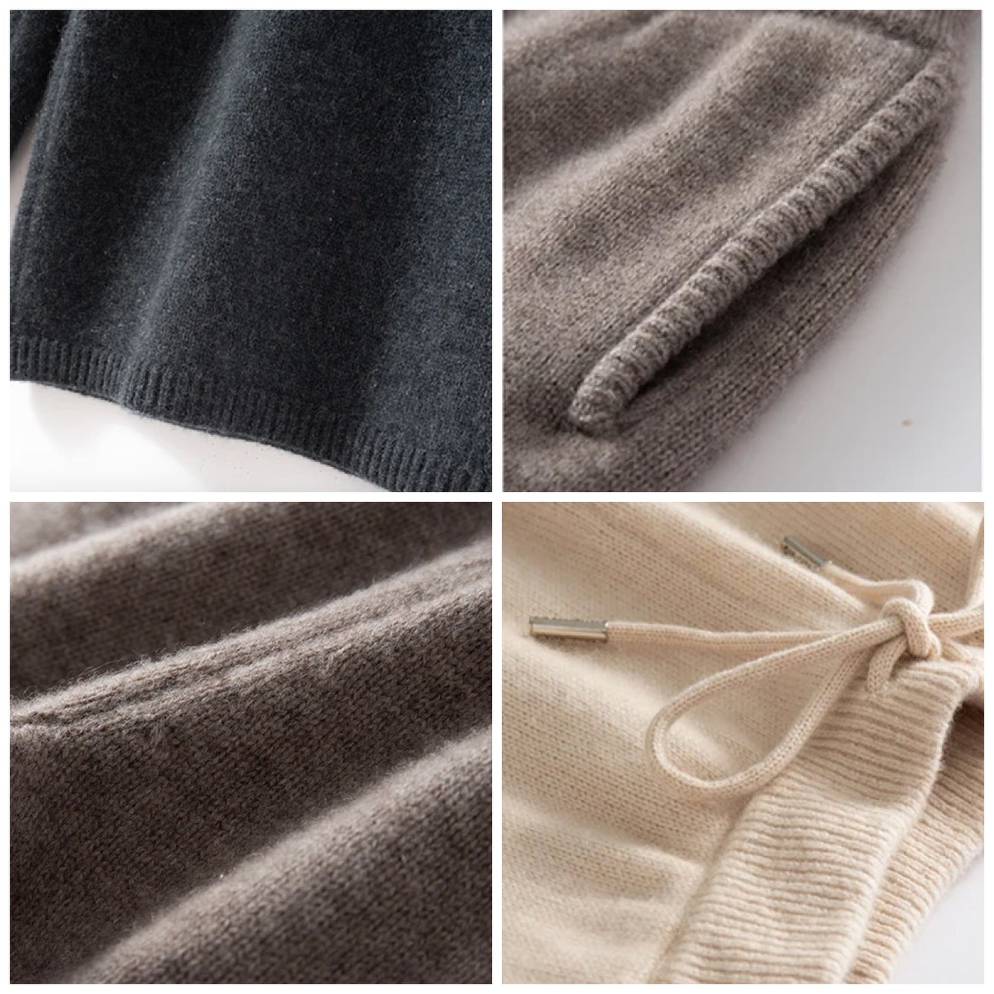 Long Cashmere Shorts | Women’s cashmere knitwear