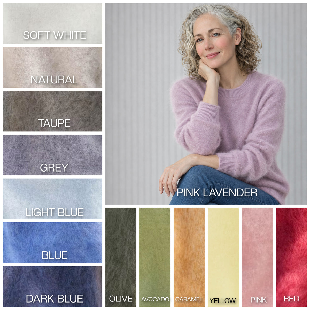 Brushed Cashmere Pullover sweater
