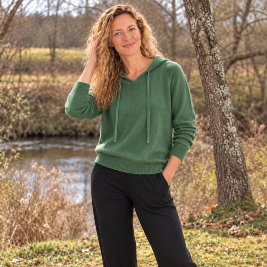 Cashmere Hooded Sweater