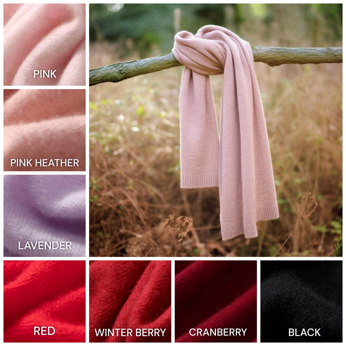 Long Cashmere scarf | Cashmere scarves and wraps