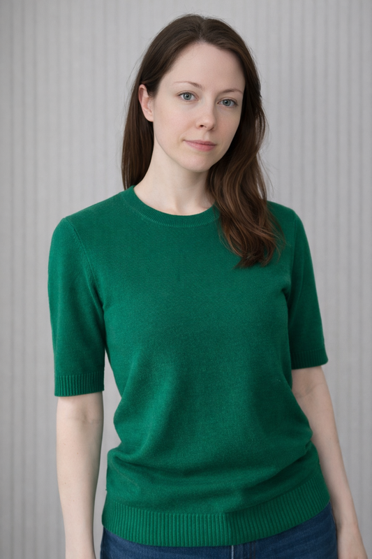 Merino wool short sleeve top | 10 Colors | Women’s merino knitwear