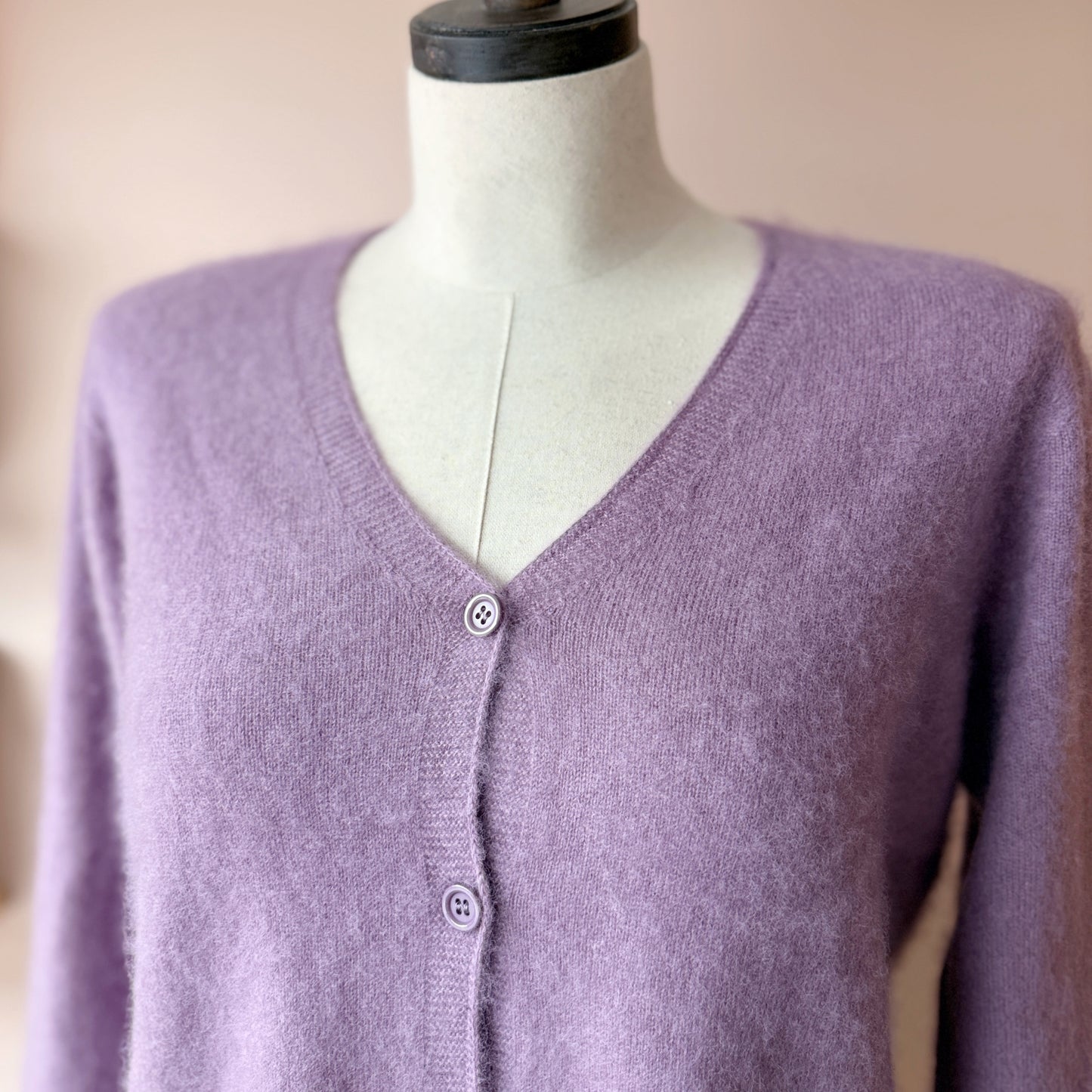 Brushed cashmere cardigan | 11 Colors