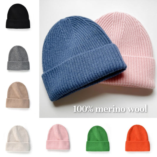 Merino Wool Rib Knit Beanie Crafted from 100% premium merino wool, this rib knit beanie offers exceptional softness, breathability, and warmth.