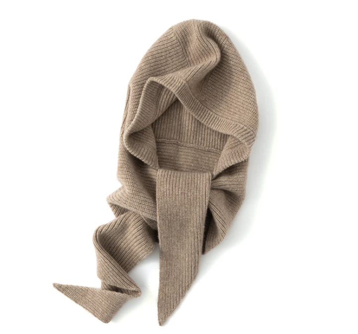 Cashmere Hooded scarf | 5 Colors | Cashmere accessories by Econica