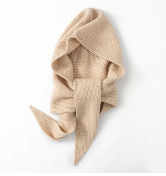 Cashmere Hooded scarf | 5 Colors | Cashmere accessories by Econica