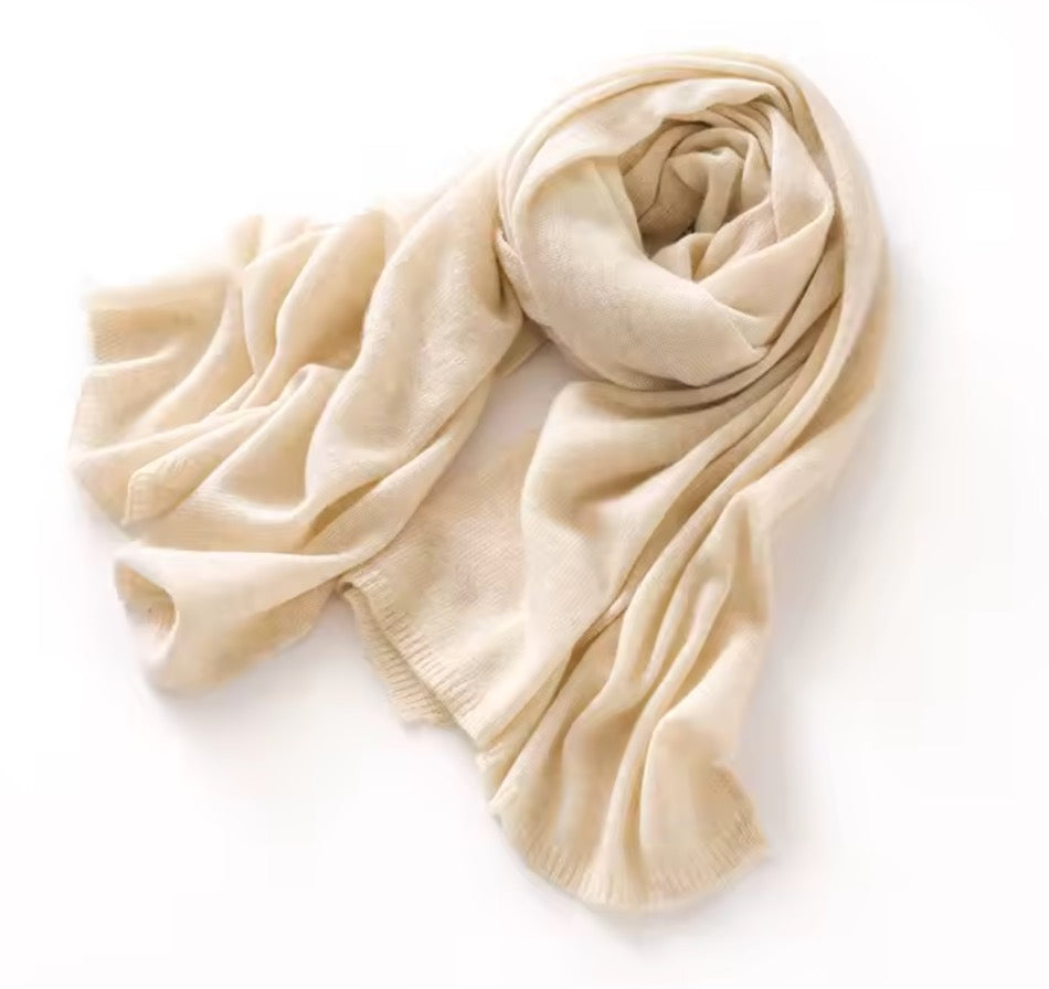 Cashmere wrap scarf | Cashmere accessories