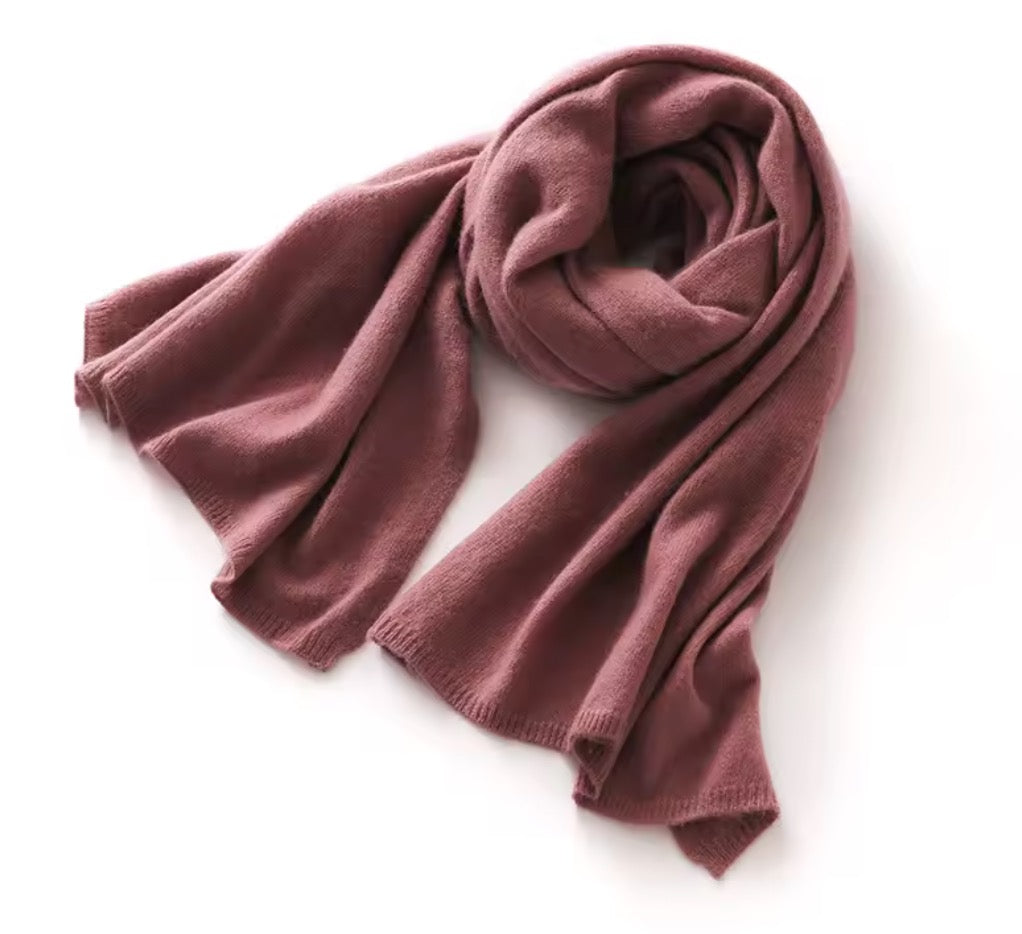Cashmere wrap scarf | Cashmere accessories