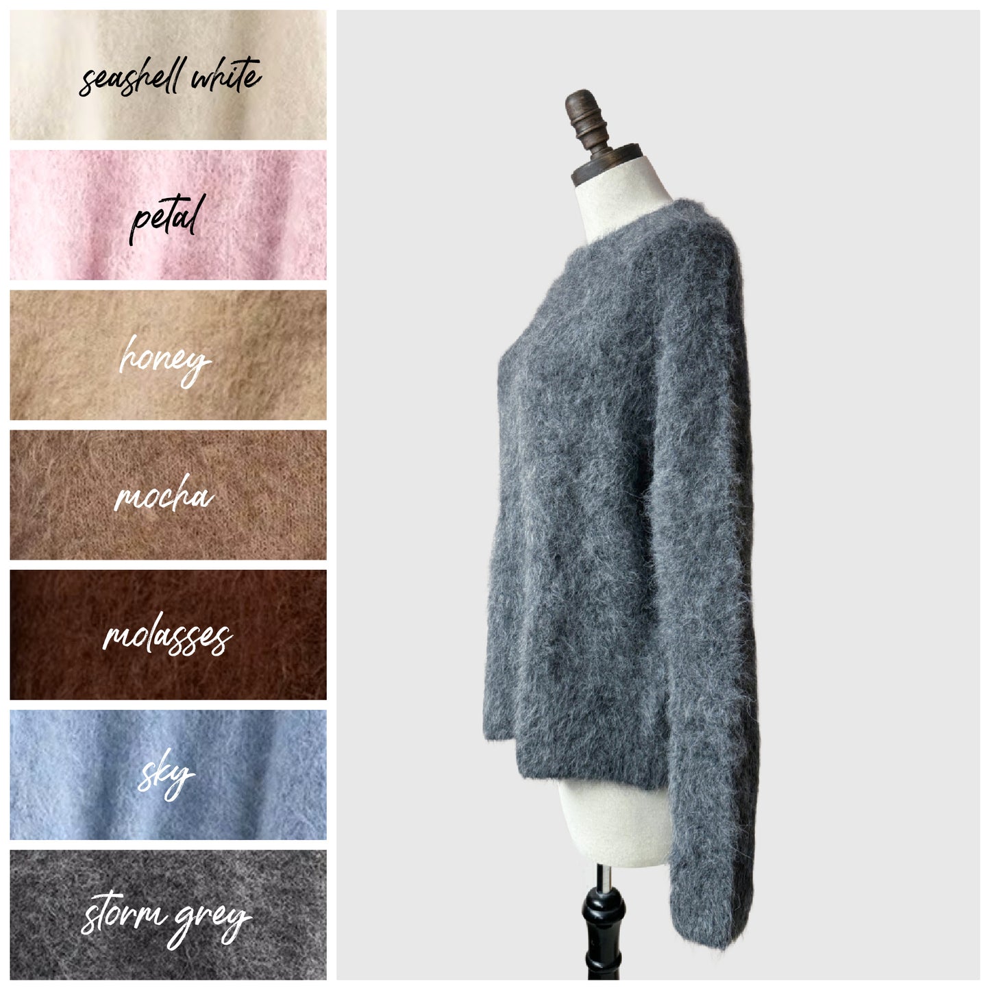 Oversized Alpaca Wool Sweater | Women’s knitwear