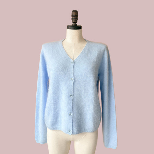 Warm long staple cashmere cardigan | 11 Colors