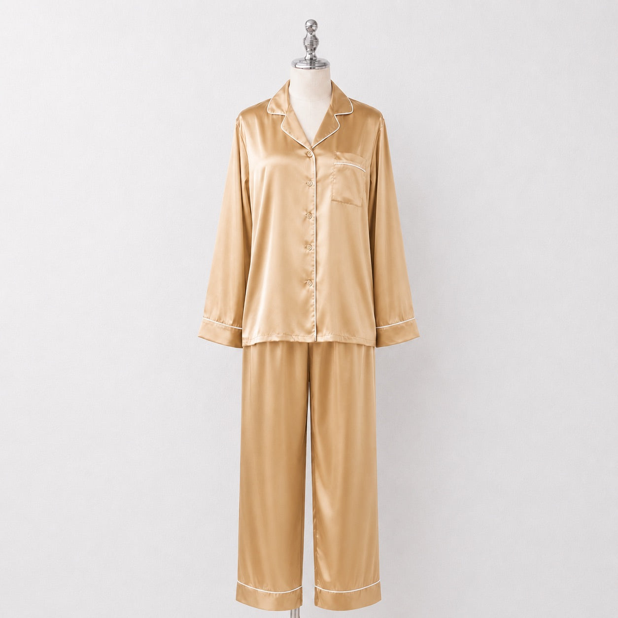 Natural Silk PJs Set | 10 Colors | 100% silk sleepwear