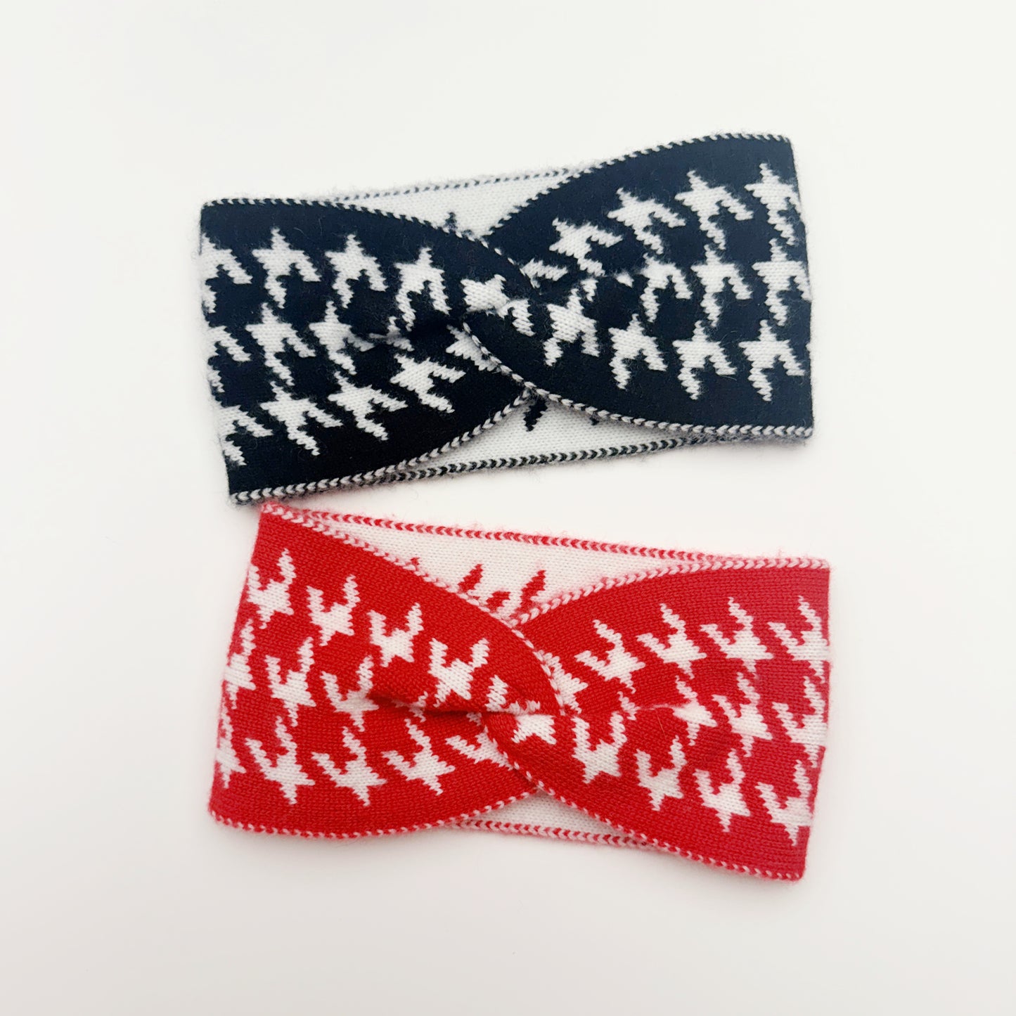 Cashmere double knit twisted headband | Cashmere accessories by Econica