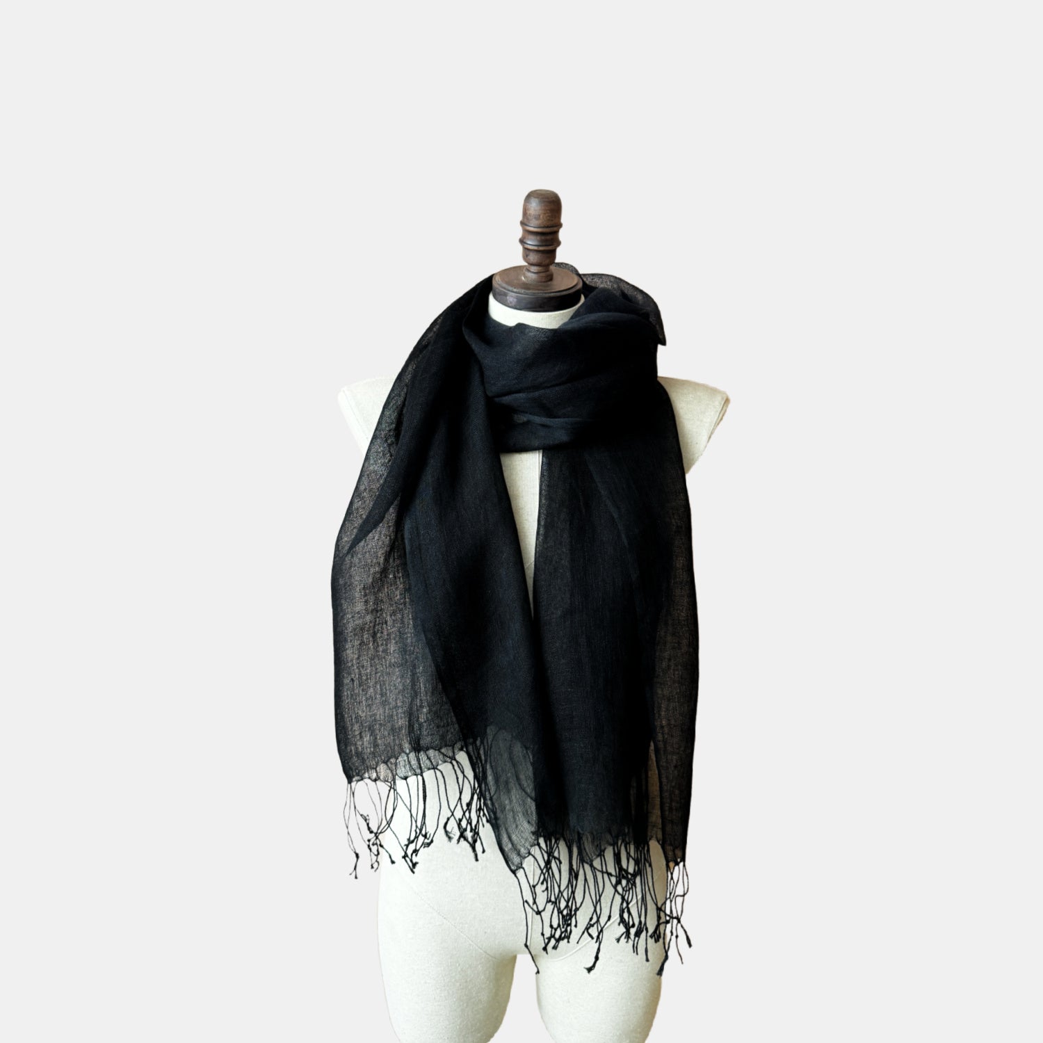 pure linen shawl scarf
