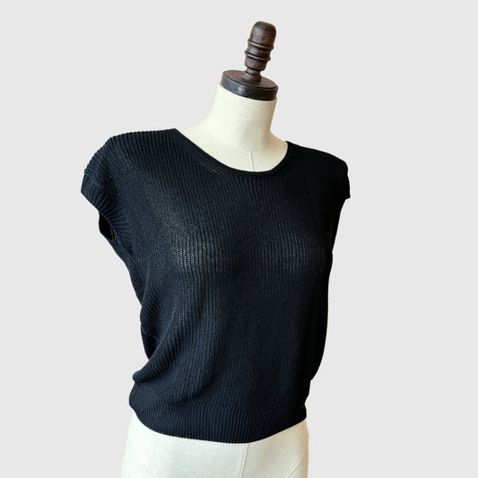 Linen knit sleeveless top | 6 Colors | Women’s linen knitwear